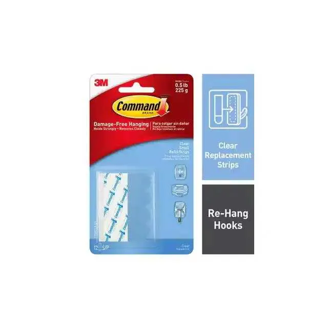 17024CLR-ES (COMMAND CLEAR SMALL REFILL S)