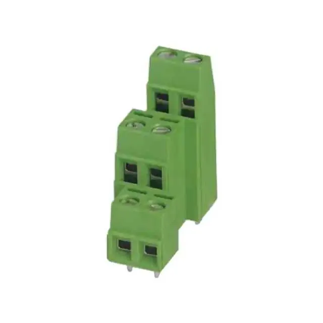 1723289 (TERM BLOCK 3-LVL 2POS 5.08MM GRN)