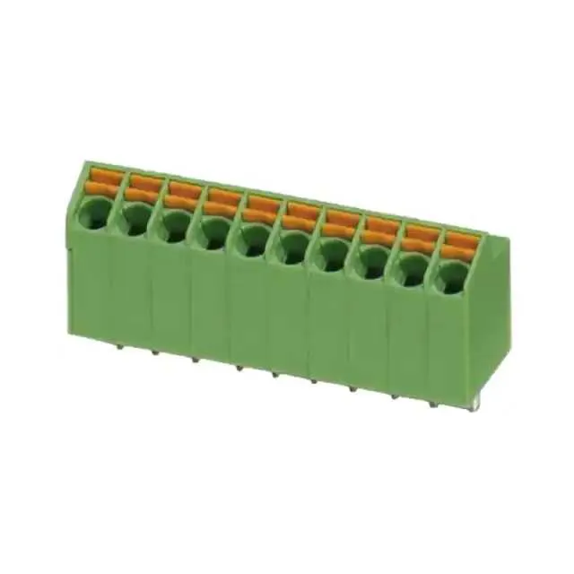 1752188 (PC TERM BLOCK 3.5MM 10POS GREEN)