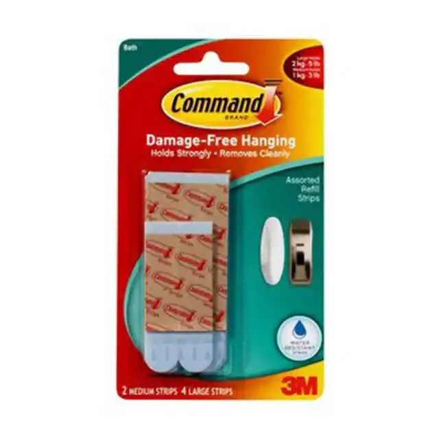 17615B (ASSORT REFILL STRIPS 2MED & 4LRG)