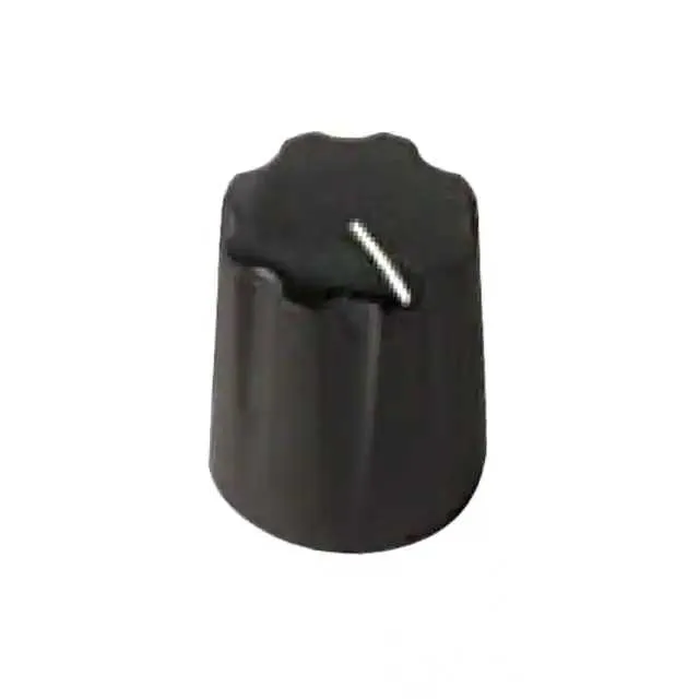 1900-L (KNOB FLUTED 0.258 PHENOLIC")
