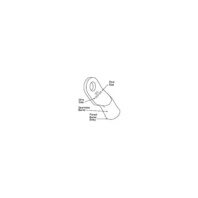 19221-0224 (Terminals 8 AWG 1/4 STUD Battery Cable LugСрок поставки 2-3 недели)