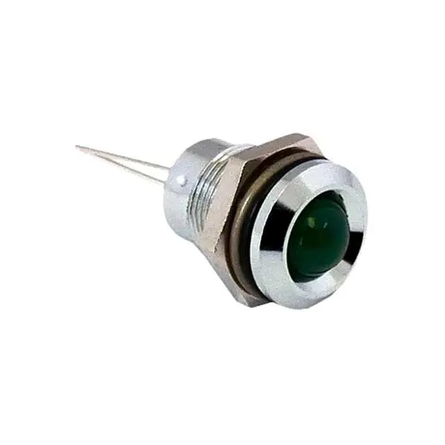 192D0001 (LED Panel Mount Indicator, Satin Chrome Bezel, Green, 12 mm, 2.2 VDC, 20 mA, 40 mcd, IP40 RoHS Compliant: YesСрок поставки 5-10 дней)