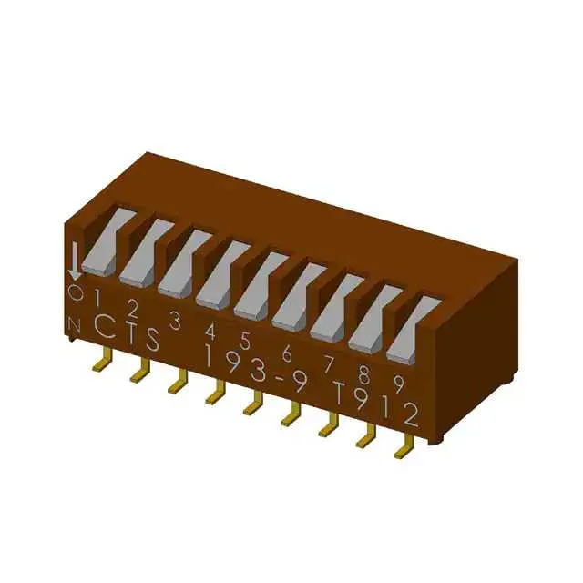 193-9MSN (SWITCH PIANO DIP SPST 50MA 24V)