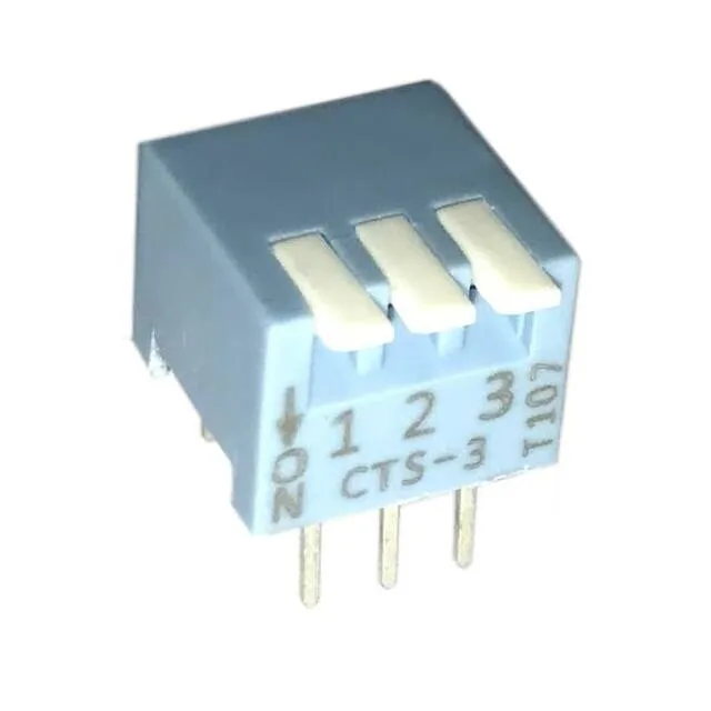 194-3MS (SWITCH PIANO DIP SPST 50MA 24V)