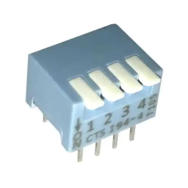 194-4MS (SWITCH PIANO DIP SPST 50MA 24V)