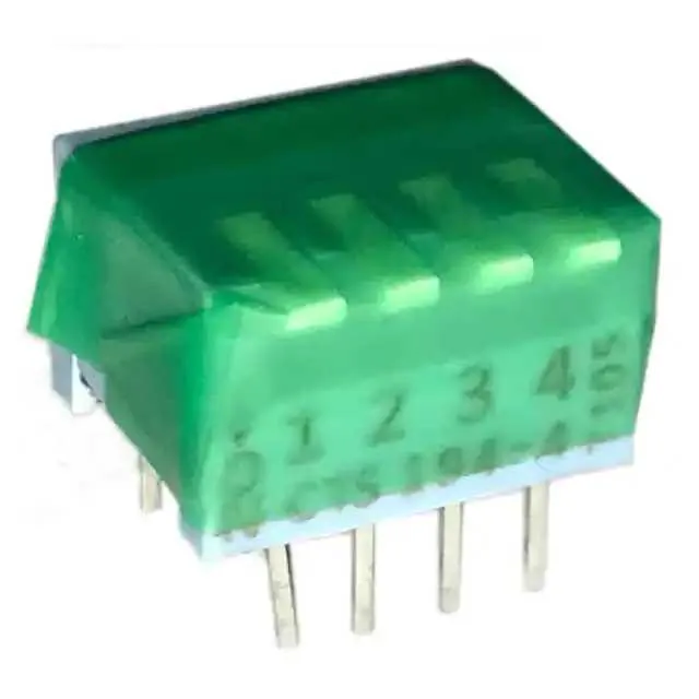 194-4MST (SWITCH PIANO DIP SPST 50MA 24V)