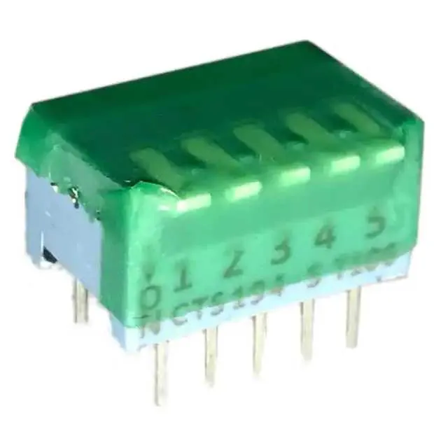 194-5MST (SWITCH PIANO DIP SPST 50MA 24V)