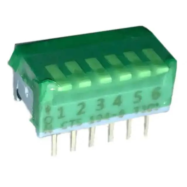 194-6MST (SWITCH PIANO DIP SPST 50MA 24V)