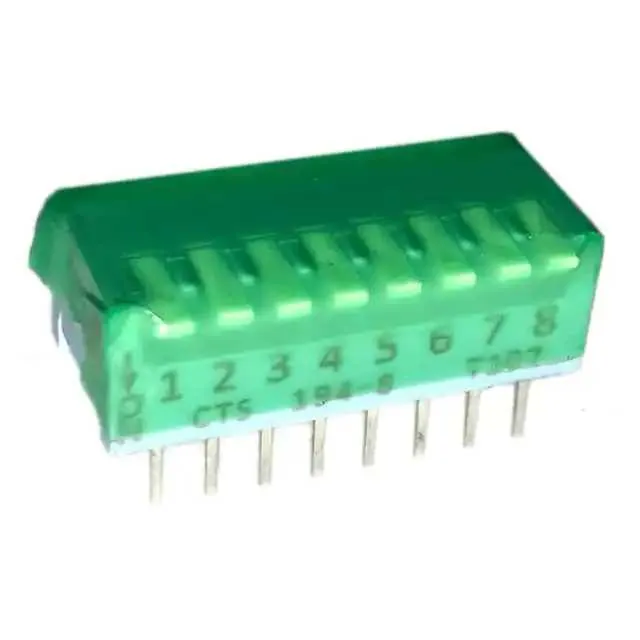 194-8MST (SWITCH PIANO DIP SPST 50MA 24V)