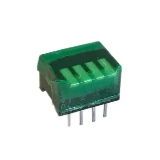 195-4MST (SWITCH PIANO DIP SPST 50MA 24V)