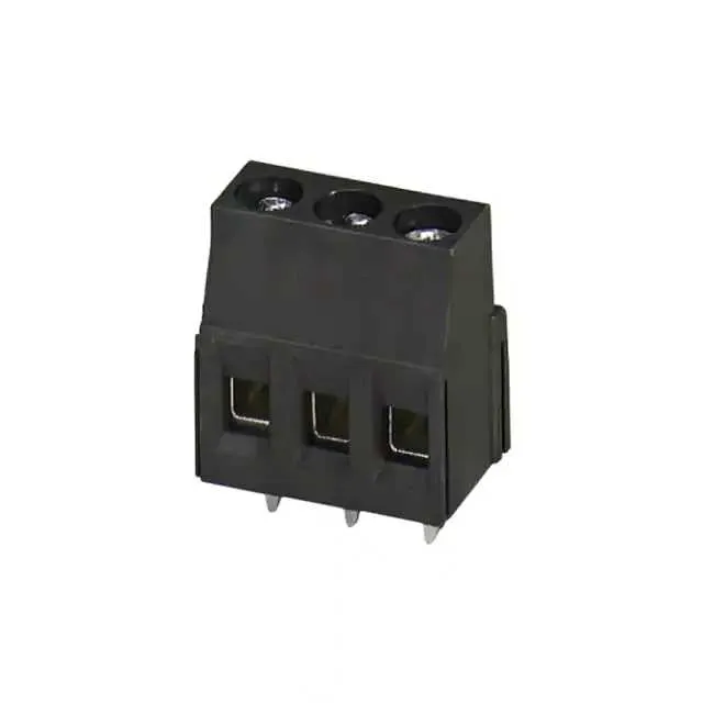 1985933 (PC TERM BLOCK 5MM 3POS BLACK)