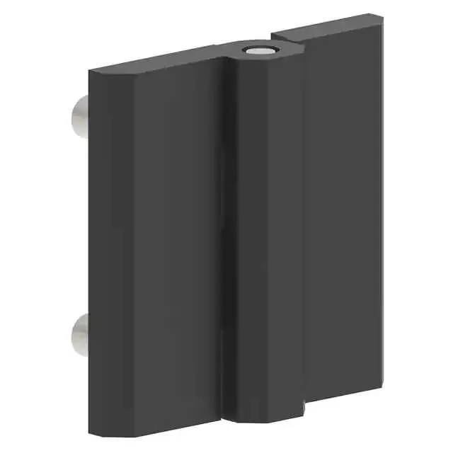 199201 (LEAF HINGE 50X50 POLYMER BLACK F)