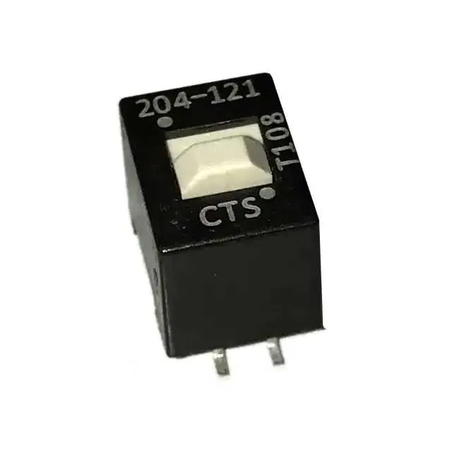 204-121S (SWITCH SLIDE DIP SPDT 50MA 24V)