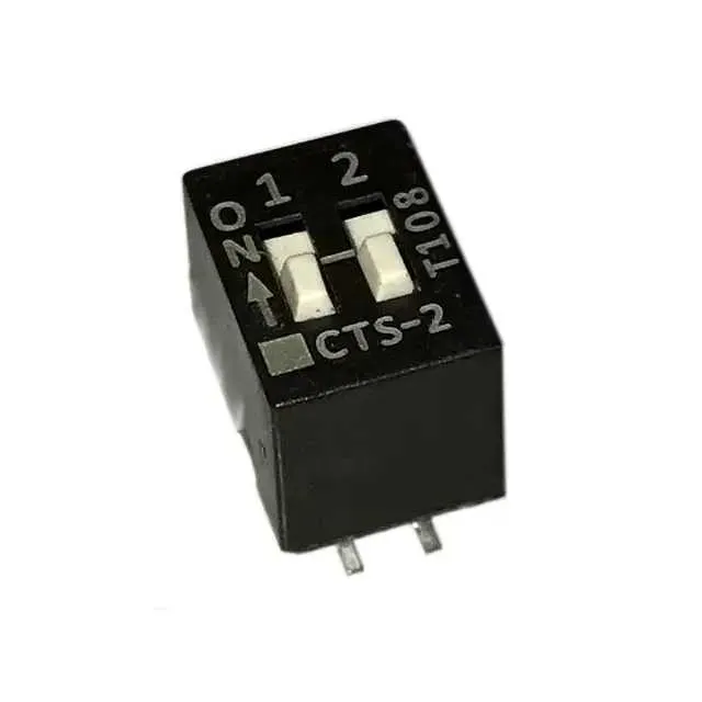 204-2S (SWITCH SLIDE DIP SPST 50MA 24V)
