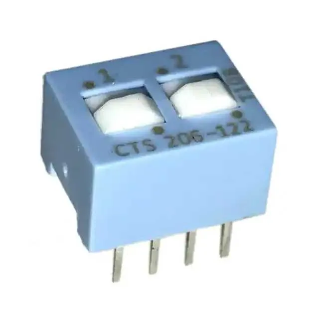 206-122S (SWITCH SLIDE DIP SPDT 50MA 24V)