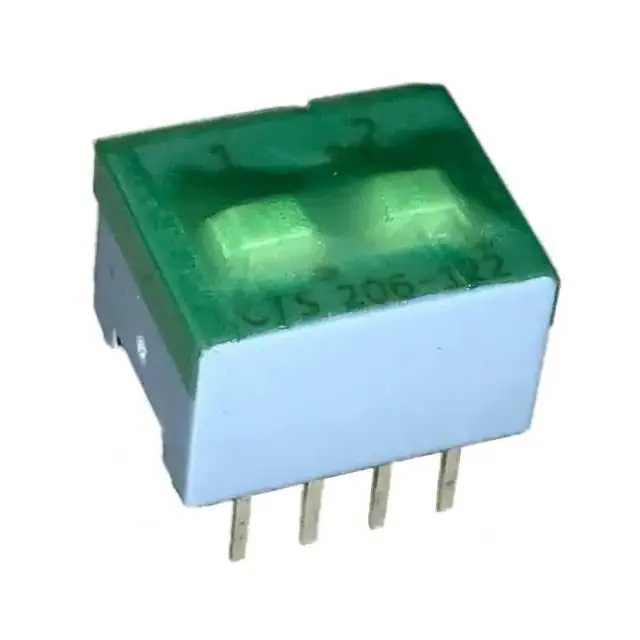 206-122ST (SWITCH SLIDE DIP SPDT 50MA 24V)