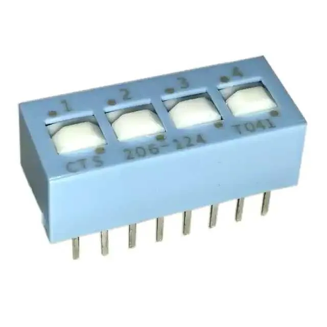 206-124 (SWITCH SLIDE DIP SPDT 50MA 24V)