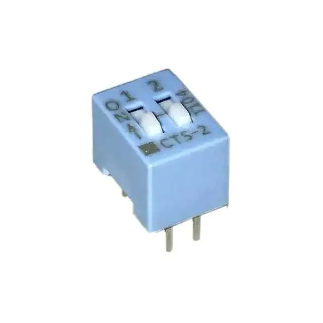 206-2S (SWITCH SLIDE DIP SPST 50MA 24V)