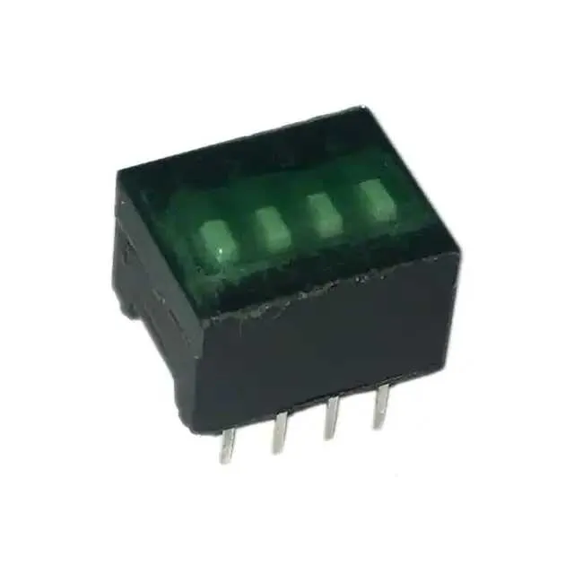 208-4ST (SWITCH SLIDE DIP SPST 50MA 24V)