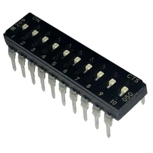 209-10LPS (SWITCH SLIDE DIP SPST 100MA 20V)