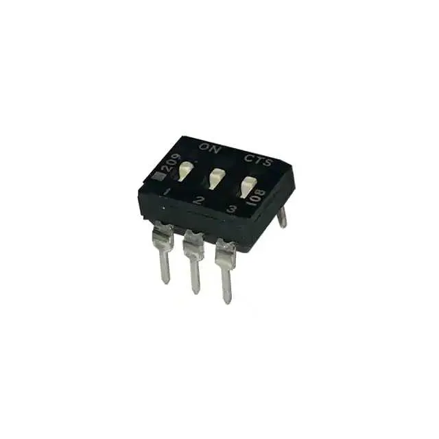 209-3LPSF (SWITCH SLIDE DIP SPST 100MA 20V)