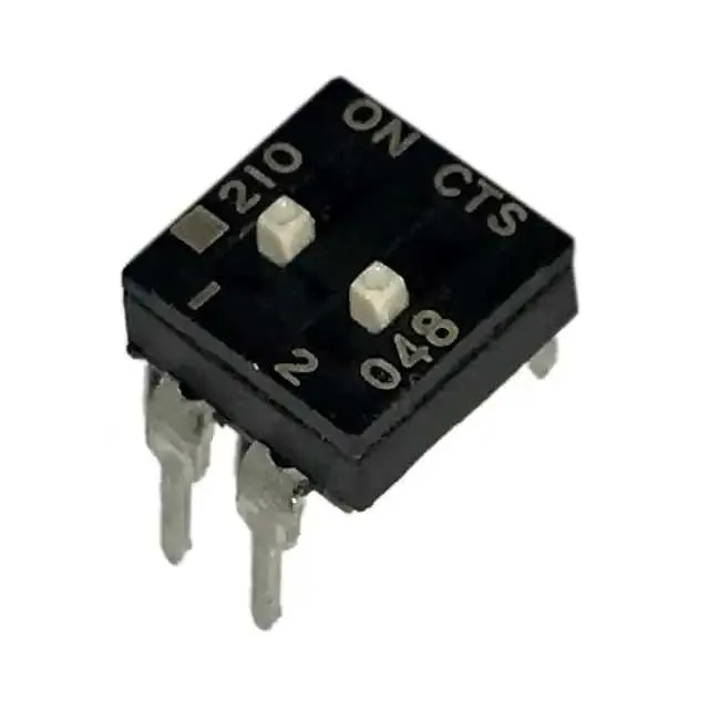 210-2ESF (SWITCH SLIDE DIP SPST 100MA 20V)