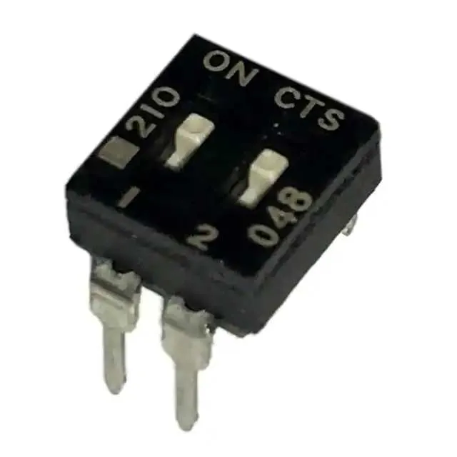 210-2LPS (SWITCH SLIDE DIP SPST 100MA 20V)