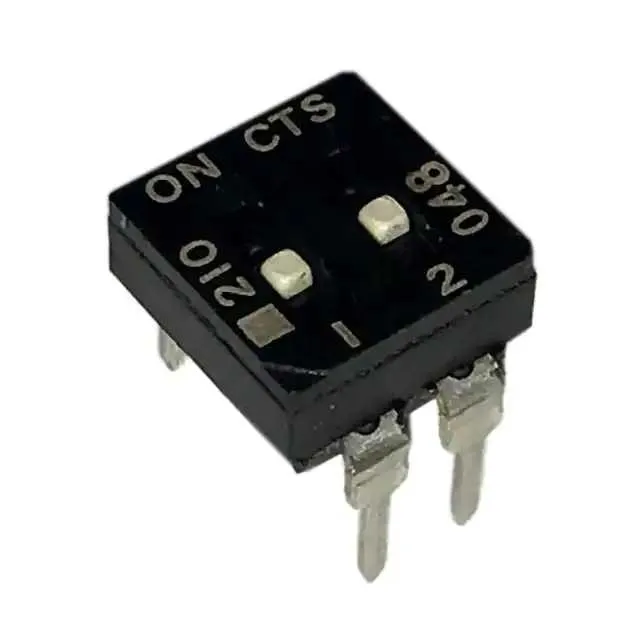 210-2LPSFD (SWITCH SLIDE DIP SPST 100MA 20V)