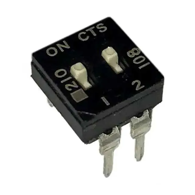 210-2MSD (SWITCH SLIDE DIP SPST 100MA 20V)