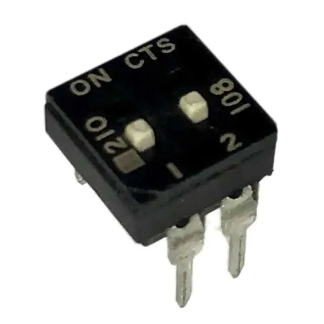 210-2MSFD (SWITCH SLIDE DIP SPST 100MA 20V)