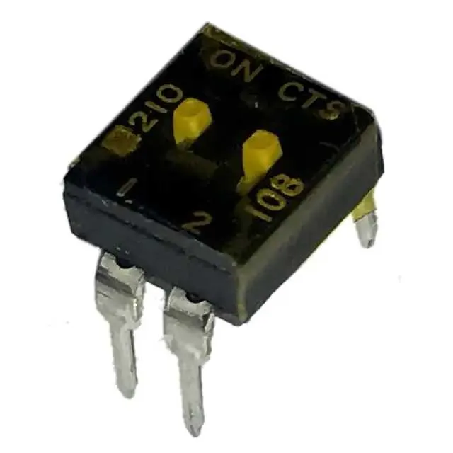 210-2MST (SWITCH SLIDE DIP SPST 100MA 20V)