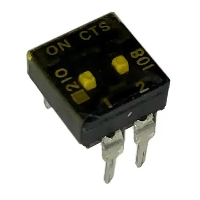 210-2MSTFD (SWITCH SLIDE DIP SPST 100MA 20V)