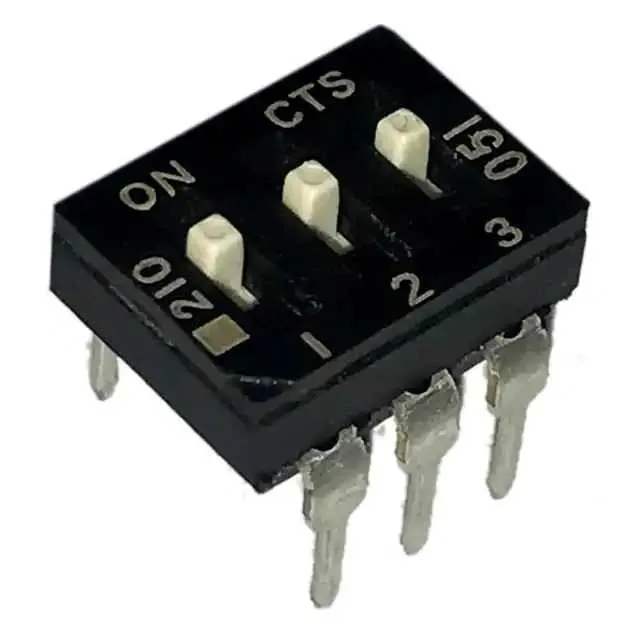 210-3ESD (SWITCH SLIDE DIP SPST 100MA 20V)