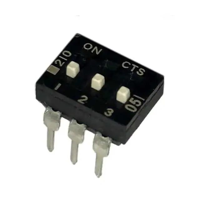 210-3ESF (SWITCH SLIDE DIP SPST 100MA 20V)