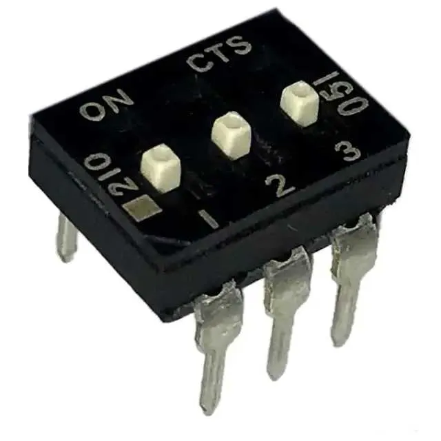 210-3ESFD (SWITCH SLIDE DIP SPST 100MA 20V)