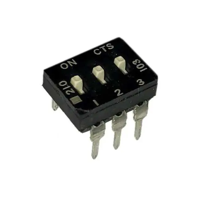 210-3MSD (SWITCH SLIDE DIP SPST 100MA 20V)