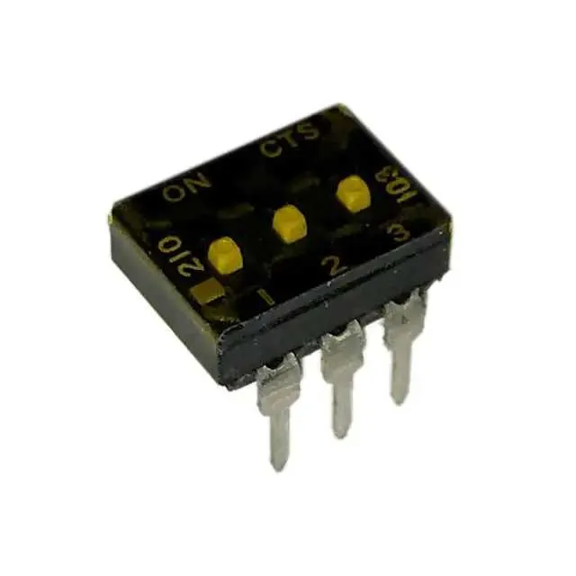 210-3MSTFD (SWITCH SLIDE DIP SPST 100MA 20V)