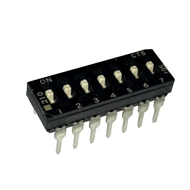 210-7MSD (SWITCH SLIDE DIP SPST 100MA 20V)