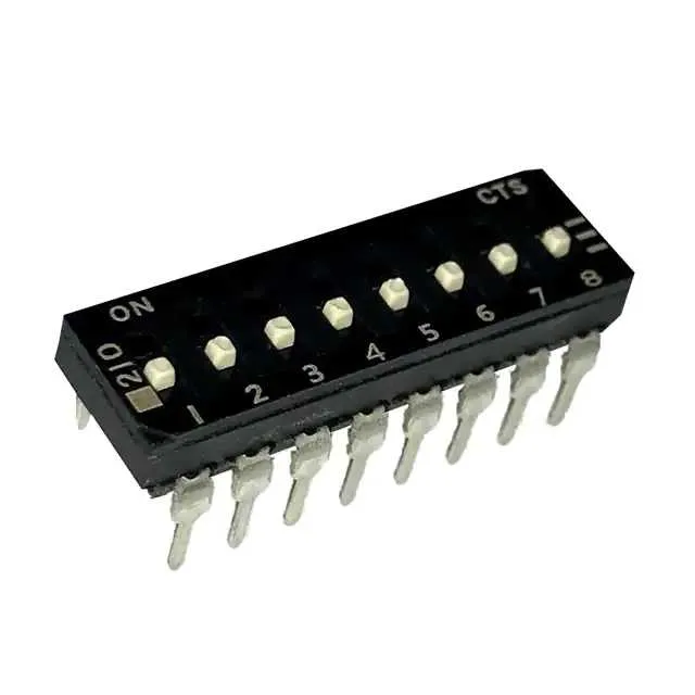 210-8MSFD (SWITCH SLIDE DIP SPST 100MA 20V)