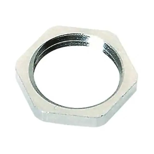 21010000008 (CONN LOCK NUT METAL PG9)