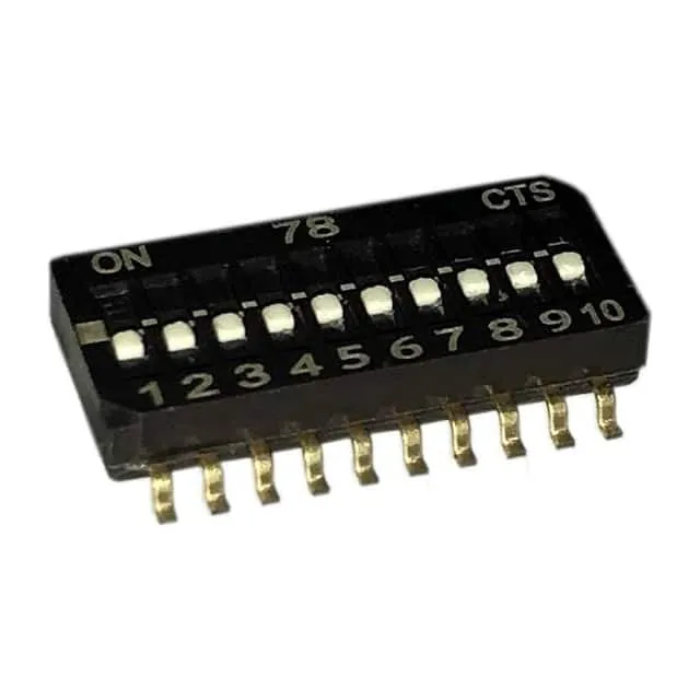 218-10LPSF (SWITCH SLIDE DIP SPST 25MA 24V)