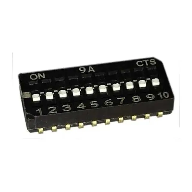218-10LPSJF (SWITCH SLIDE DIP SPST 25MA 24V)