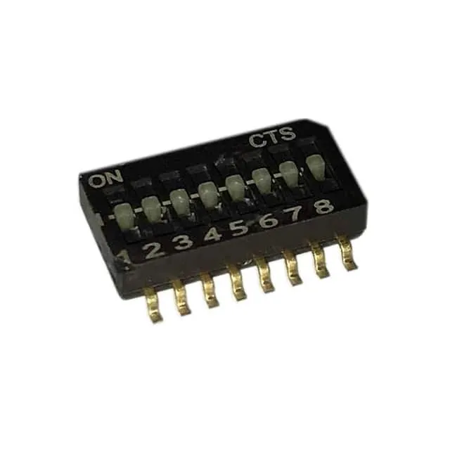 218-8LPS (SWITCH SLIDE DIP SPST 25MA 24V)