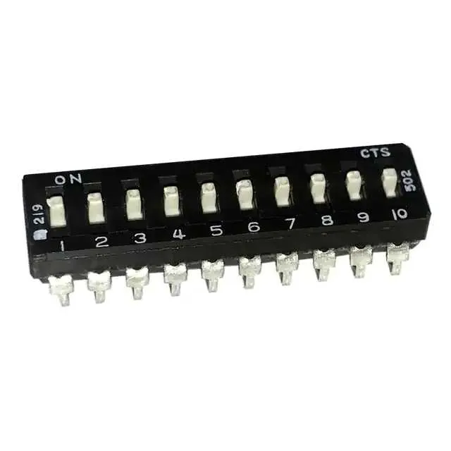 219-10ESJ (SWITCH SLIDE DIP SPST 100MA 20V)