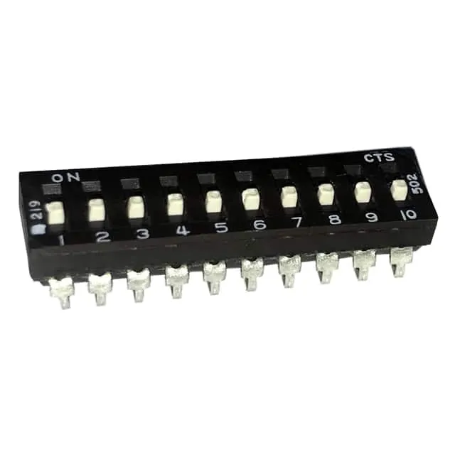 219-10ESJRF (SWITCH SLIDE DIP SPST 100MA 20V)