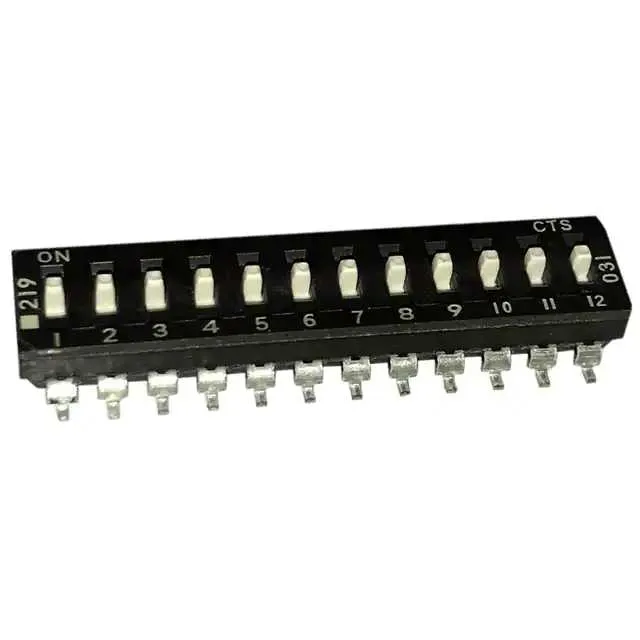219-12ESR (SWITCH SLIDE DIP SPST 100MA 20V)