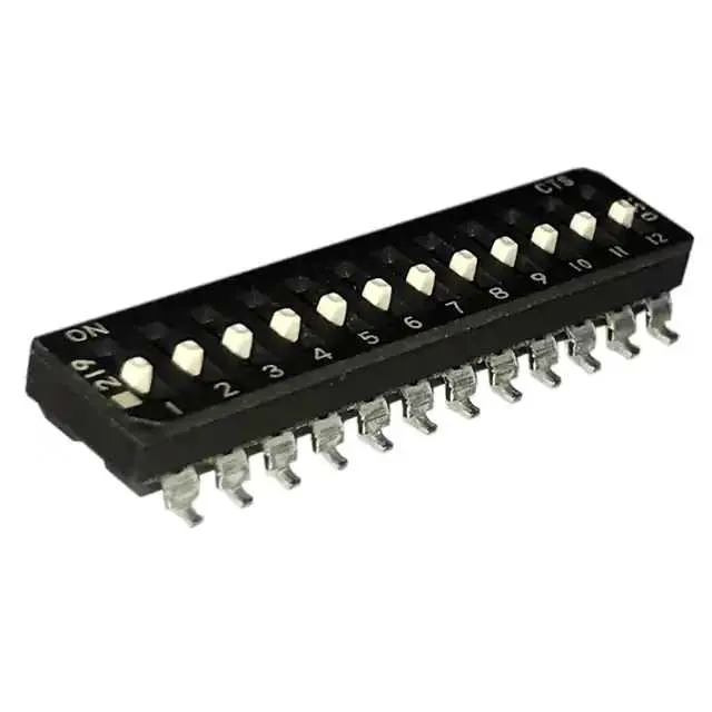 219-12MSF (SWITCH SLIDE DIP SPST 100MA 20V)