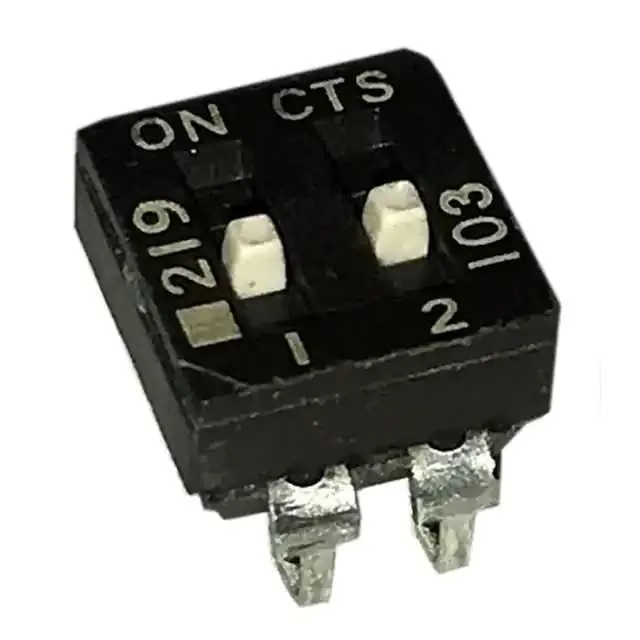 219-2ESJF (SWITCH SLIDE DIP SPST 100MA 20V)
