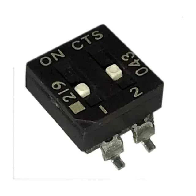 219-2LPSRF (SWITCH SLIDE DIP SPST 100MA 20V)